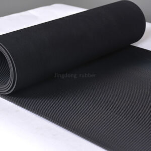 Fine Ribbed Rubber Flooring