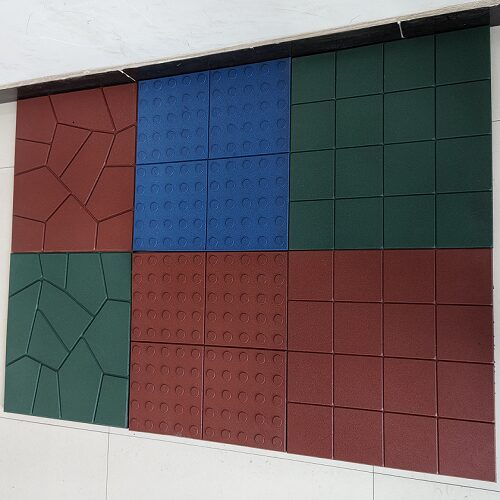 Shaped Rubber Floor
