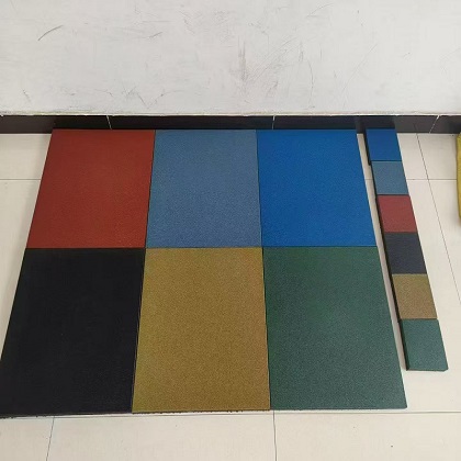 Pure Color Rubber Floor Tile