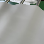 lámina de caucho de silicona blanca