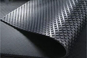 Rubber mats for dairy cow stalls