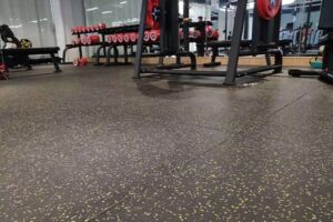 Are rubber gym floorings toxic