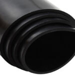 thin black rubber sheet
