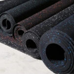 rubber fitness mats
